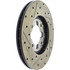 127.44017L by CENTRIC - Slotted Drilled Rotor