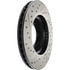 Centric 127.44030CL Disc Brake Rotor Sportstop Cryo Drilled & Slotted Rotor, Left