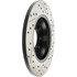 127.33108R by CENTRIC - Slotted Drilled Rotor