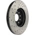 127.33110CL by CENTRIC - Sportstop Cryo Drilled & Slotted Rotor, Left