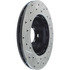 Centric 127.44075CL Disc Brake Rotor Sportstop Cryo Drilled & Slotted Rotor, Left