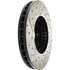 Centric 127.44083CL Disc Brake Rotor Sportstop Cryo Drilled & Slotted Rotor, Left