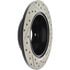 Centric 127.44089R Disc Brake Rotor Slotted Drilled Rotor