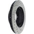 Centric 127.44109CR Disc Brake Rotor Sportstop Cryo Drilled & Slotted Rotor, Right