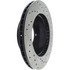 127.44109R by CENTRIC - Slotted Drilled Rotor