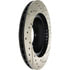 Centric 127.44112CR Disc Brake Rotor Sportstop Cryo Drilled & Slotted Rotor, Right