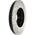 Centric 127.44121R Disc Brake Rotor Slotted Drilled Rotor