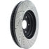 Centric 127.44122CR Disc Brake Rotor Sportstop Cryo Drilled & Slotted Rotor, Right