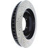 127.44129R by CENTRIC - Slotted Drilled Rotor