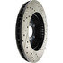 127.44130R by CENTRIC - Slotted Drilled Rotor