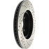 127.44133R by CENTRIC - Slotted Drilled Rotor