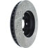 Centric 127.44136CR Disc Brake Rotor Sportstop Cryo Drilled & Slotted Rotor, Right