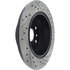 127.44144R by CENTRIC - Sport Drilled & Slotted Rotor, Right