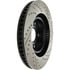 127.44146CR by CENTRIC - Sportstop Cryo Drilled & Slotted Rotor, Right