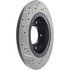 127.45049L by CENTRIC - Slotted Drilled Rotor