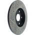 127.44161L by CENTRIC - Slotted Drilled Rotor