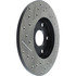 127.44161L by CENTRIC - Sport Drilled & Slotted Rotor, Left