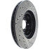 127.45061R by CENTRIC - Slotted Drilled Rotor