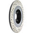 127.45062R by CENTRIC - Slotted Drilled Rotor