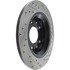 127.45064R by CENTRIC - Slotted Drilled Rotor