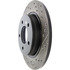 127.45067L by CENTRIC - Sport Drilled & Slotted Rotor, Left