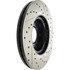 127.45069R by CENTRIC - Slotted Drilled Rotor