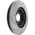 127.45070L by CENTRIC - Slotted Drilled Rotor