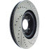 127.45070R by CENTRIC - Slotted Drilled Rotor