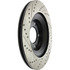 127.45072L by CENTRIC - Slotted Drilled Rotor