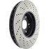 128.35069 by CENTRIC - Centric Premium OE Style Drilled Brake Rotor