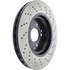128.35086 by CENTRIC - Centric Premium OE Style Drilled Brake Rotor
