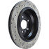 128.35092R by CENTRIC - Cross Drilled Rotor