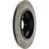Centric 128.35098CR Disc Brake Rotor Sportstop Cryo Sport Drilled Rotor, Right