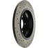 Centric 128.35098CL Disc Brake Rotor Sportstop Cryo Sport Drilled Rotor, Left