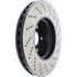 128.35110 by CENTRIC - Centric Premium OE Style Drilled Brake Rotor