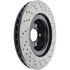 128.35138 by CENTRIC - Centric Premium OE Style Drilled Brake Rotor