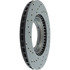 128.37001L by CENTRIC - Cross Drilled Rotor