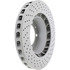 128.37027 by CENTRIC - Centric Premium OE Style Drilled Brake Rotor