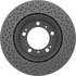 128.37036 by CENTRIC - Premium OE Style Drilled Brake Rotor