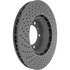 128.37035 by CENTRIC - Centric Premium OE Style Drilled Brake Rotor