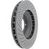 128.37037 by CENTRIC - Centric Premium OE Style Drilled Brake Rotor