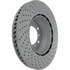128.37040 by CENTRIC - Premium OE Style Drilled Brake Rotor