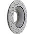 128.37047 by CENTRIC - Centric Premium OE Style Drilled Brake Rotor