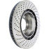 128.37055 by CENTRIC - Centric Premium OE Style Drilled Brake Rotor