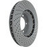 128.37088 by CENTRIC - Centric Premium OE Style Drilled Brake Rotor