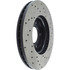 128.38016R by CENTRIC - Cross Drilled Rotor