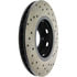 Centric 128.39027R Disc Brake Rotor Cross Drilled Rotor