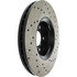 128.39032R by CENTRIC - Cross Drilled Rotor