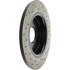 128.39039R by CENTRIC - Cross Drilled Rotor