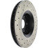 128.39042L by CENTRIC - Cross Drilled Rotor